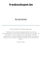 Mobile Screenshot of freebookspot.be